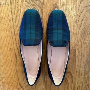 J. Crew Tartan Flats - Size 6.5
